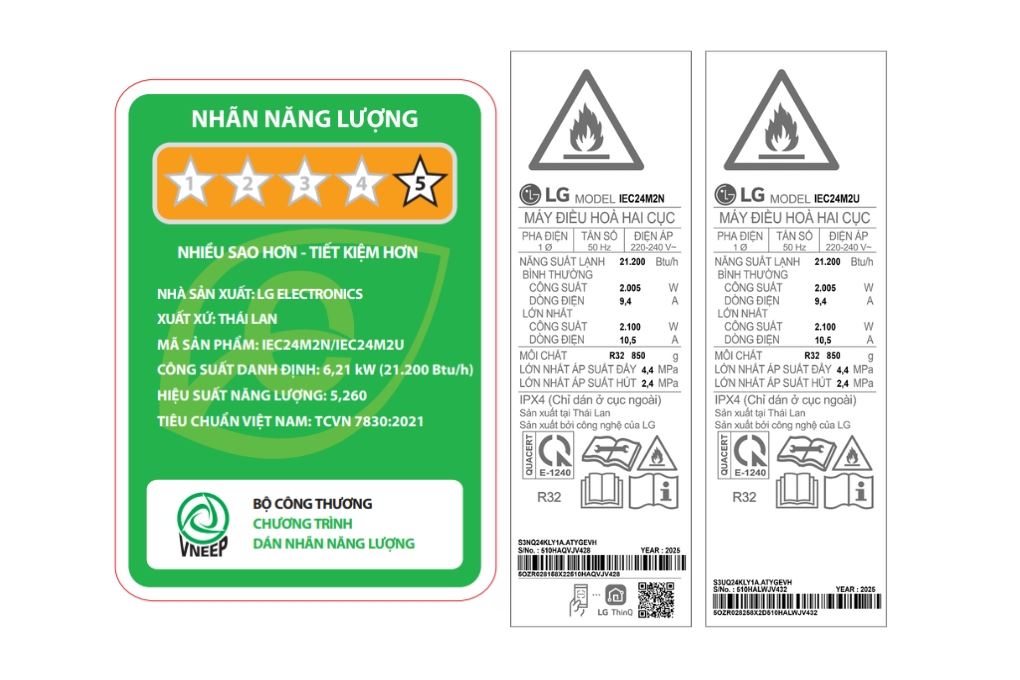 Máy lạnh LG Inverter 2.5 HP IEC24M2 Máy lạnh LG Inverter 2.5 HP IEC24M2