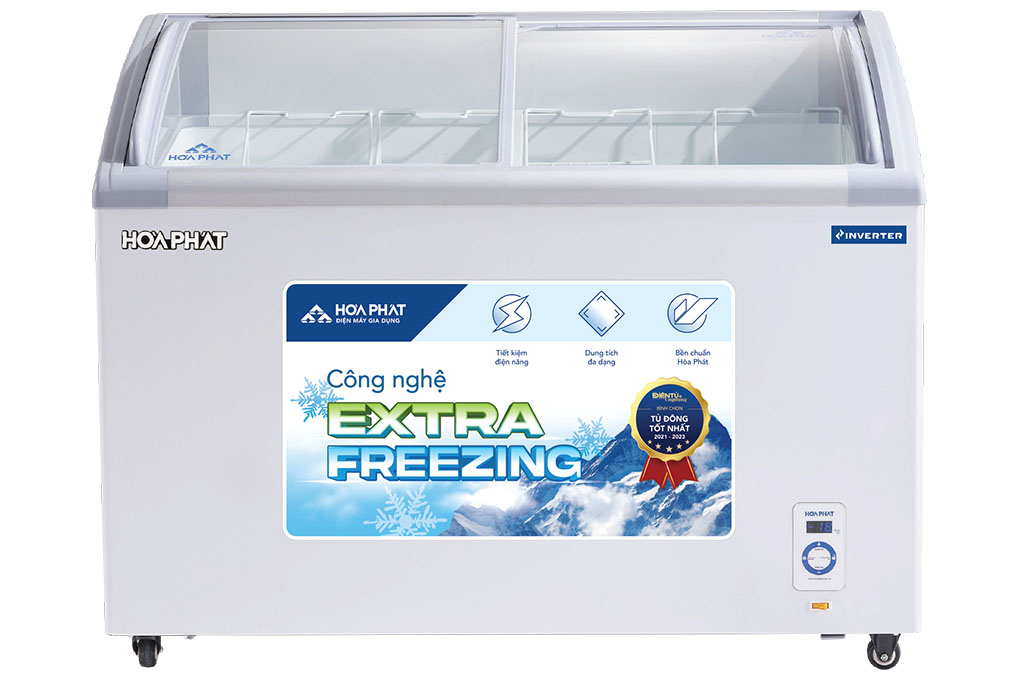 Tủ đông trưng bày Hòa Phát inverter 451 lít HSF AD8451.C1
