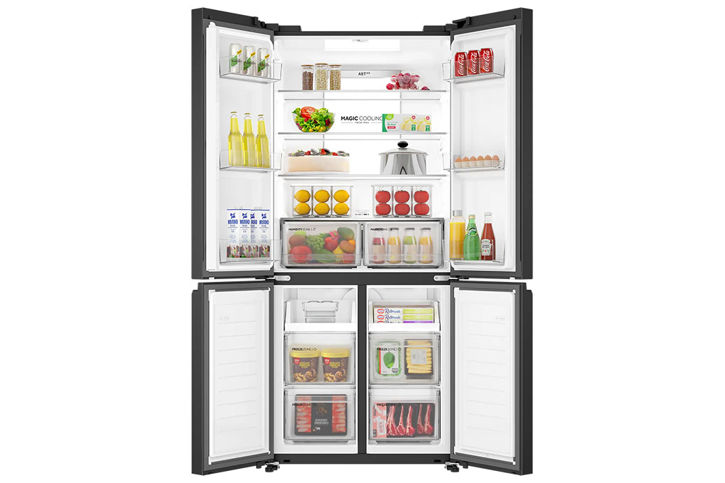 Tủ lạnh Aqua inverter 522 lít Multi Door AQR MA600XA(KGC)U1 Tủ lạnh Aqua inverter 522 lít Multi Door AQR MA600XA(KGC)U1