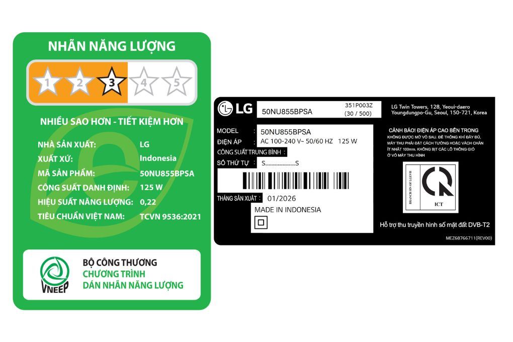 Smart Tivi LG AI 4K 50 inch 50NU855BPSA Smart Tivi LG AI 4K 50 inch 50NU855BPSA