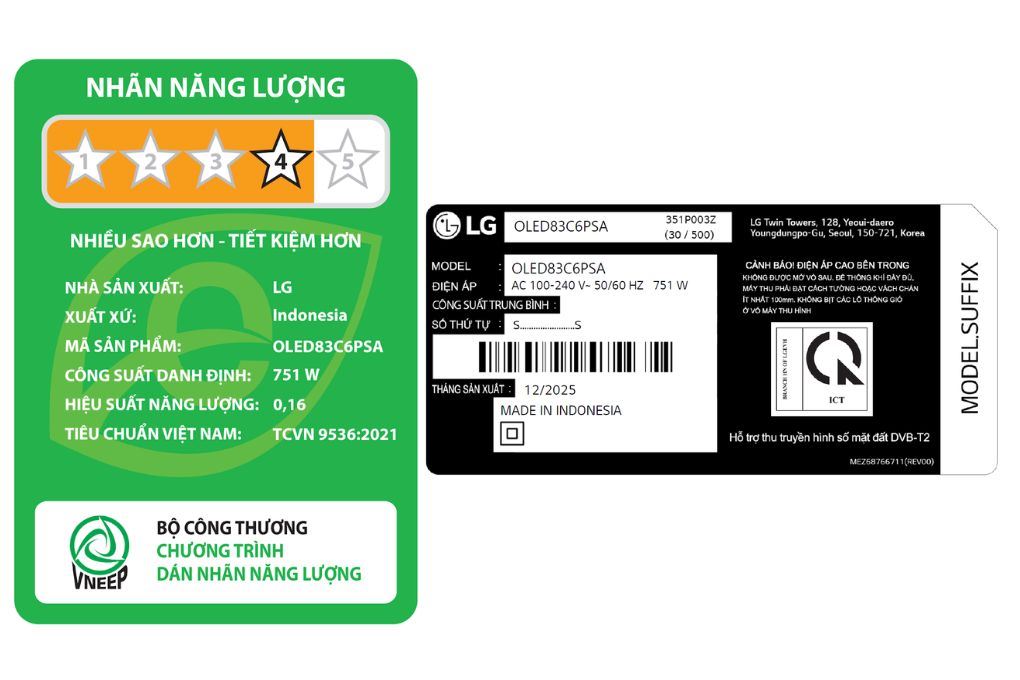 Smart Tivi OLED LG AI 4K 83 inch OLED83C6PSA Smart Tivi OLED LG AI 4K 83 inch OLED83C6PSA