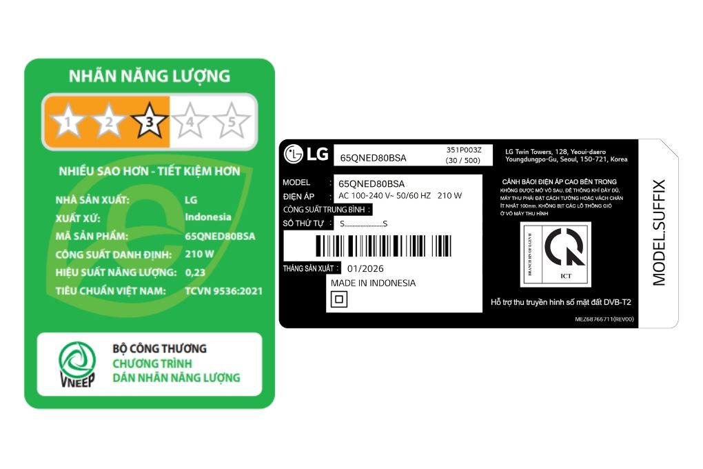 Smart Tivi QNED LG AI 4K 65 inch 65QNED80BSA Smart Tivi QNED LG AI 4K 65 inch 65QNED80BSA