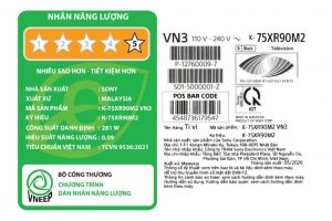 Google Tivi True RGB Sony AI 4K 75 inch K-75XR90M2