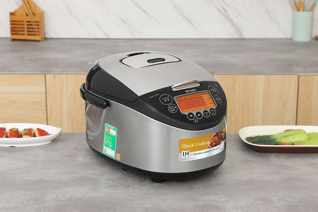 Nồi cơm cao tần Tiger 1.8 lít JKT-F18W Nồi cơm cao tần Tiger 1.8 lít JKT-F18W