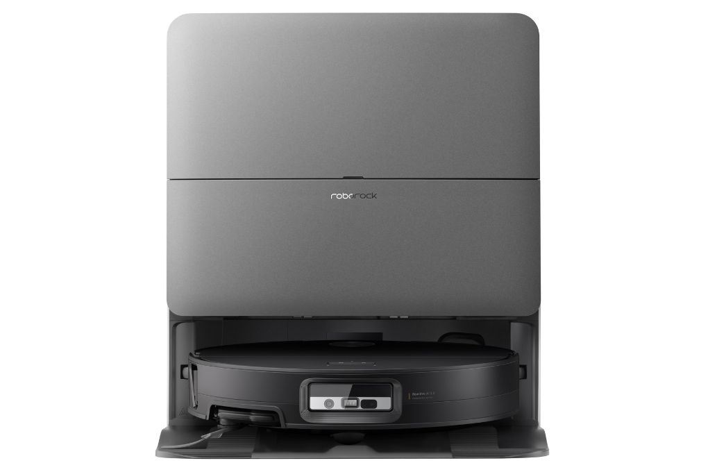 Robot hút bụi lau nhà Roborock Saros 20 Sonic Complete - Đen