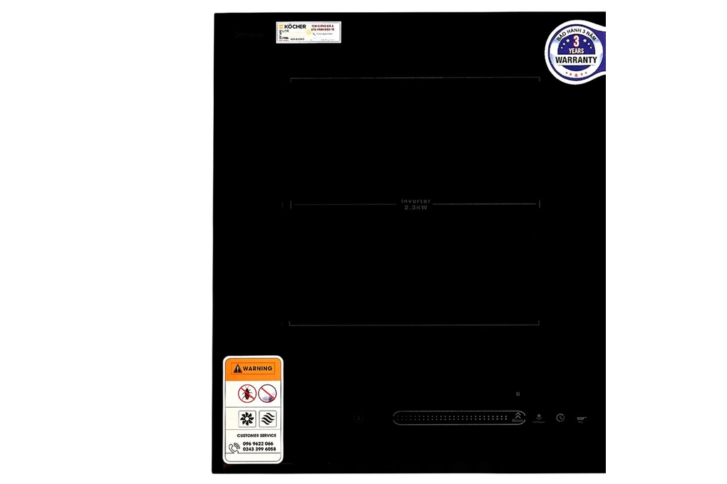 Bếp từ đôi âm Kocher DI-616SE 4000W Bếp từ đôi âm Kocher DI-616SE 4000W