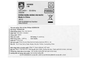 Bếp từ đơn Philips HD5850/90 2000W
