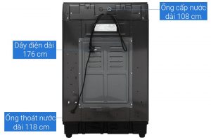 Máy giặt Sharp 12.5 kg ES-TM125CN-MR