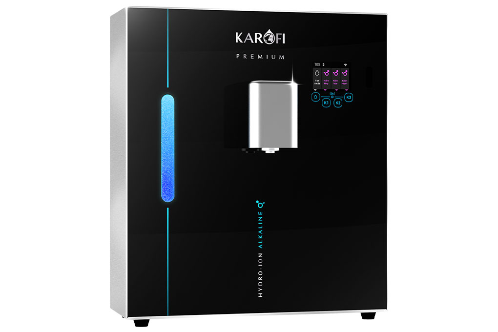 Máy chuyển đổi Hydro ion kiềm Karofi KAE S18 Máy chuyển đổi Hydro ion kiềm Karofi KAE S18