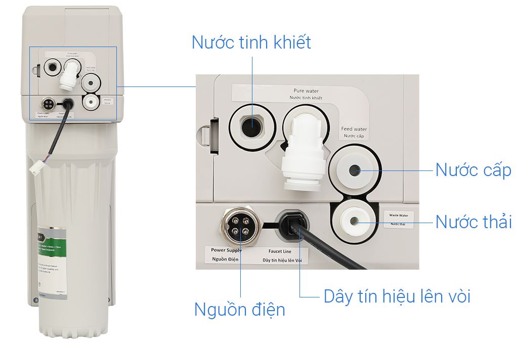 Máy lọc nước RO AOSmith R400E 2 lõi Máy lọc nước RO AOSmith R400E 2 lõi