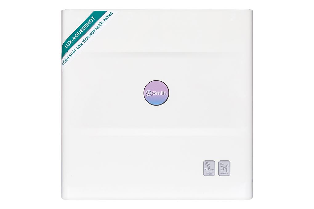 Máy lọc nước RO nóng nguội AOSmith 2 lõi LUX-AOU800HOT