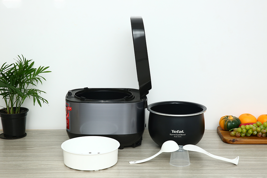 Nồi cơm điện tử Tefal 1.8 lít Delirice Plus RK776B68 Nồi cơm điện tử Tefal 1.8 lít Delirice Plus RK776B68