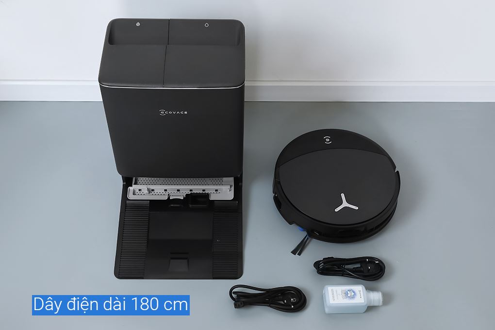 Robot hút bụi lau nhà Ecovacs Deebot T90 PRO OMNI - Đen Robot hút bụi lau nhà Ecovacs Deebot T90 PRO OMNI - Đen