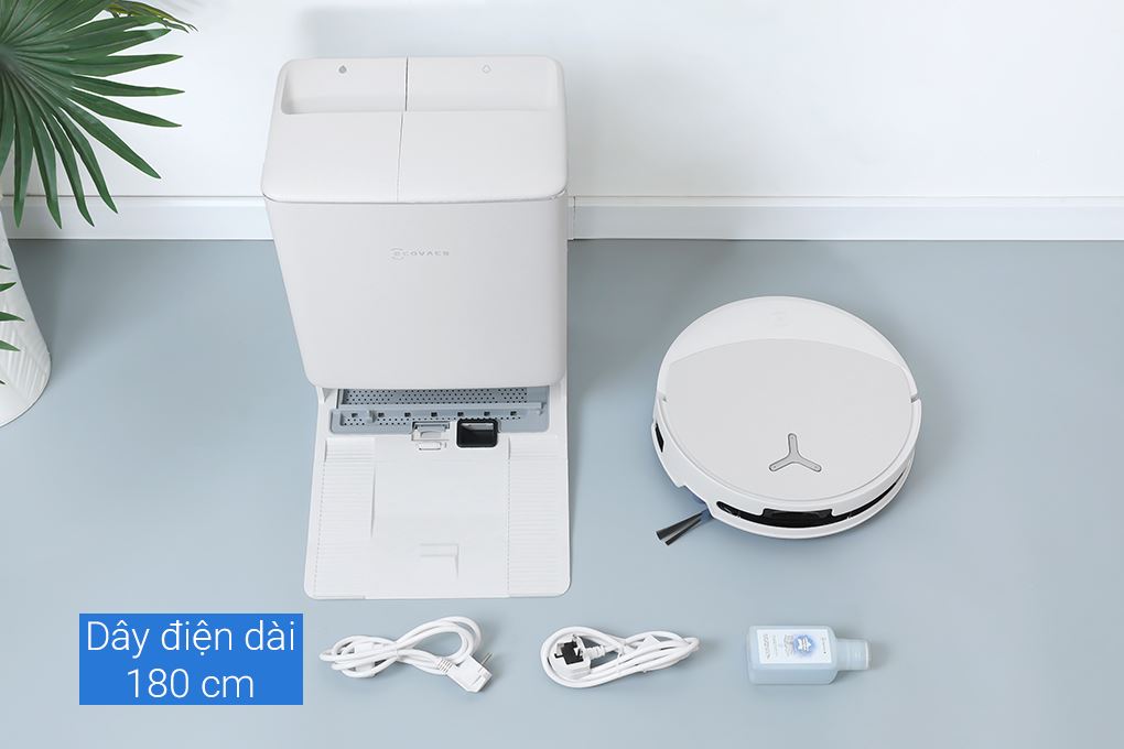 Robot hút bụi lau nhà Ecovacs Deebot T90 PRO OMNI - Trắng Robot hút bụi lau nhà Ecovacs Deebot T90 PRO OMNI - Trắng