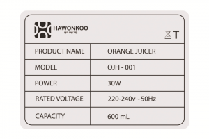 Máy vắt cam Hawonkoo 30W OJH-001-PK