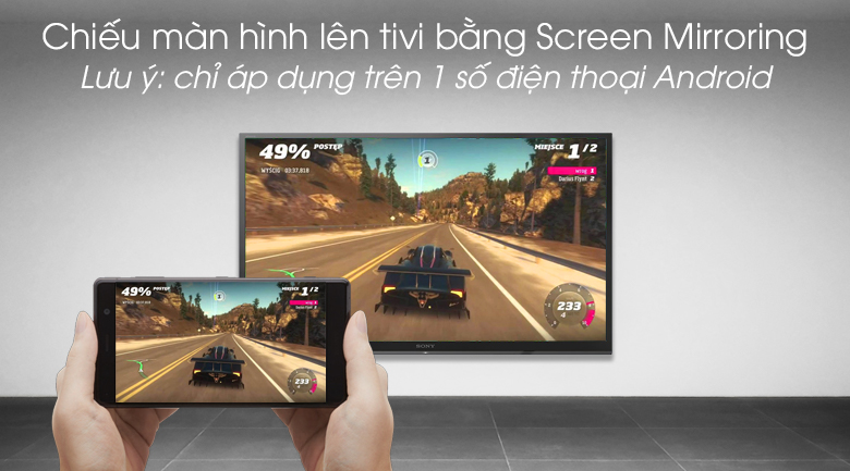 Smart Tivi Sony 32 inch 32W610G - Screen Mirroring