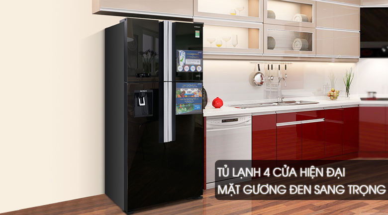 Thiết kế - Tủ lạnh Hitachi Inverter 540 lít R-FW690PGV7X Thiết kế - Tủ lạnh Hitachi Inverter 540 lít R-FW690PGV7X