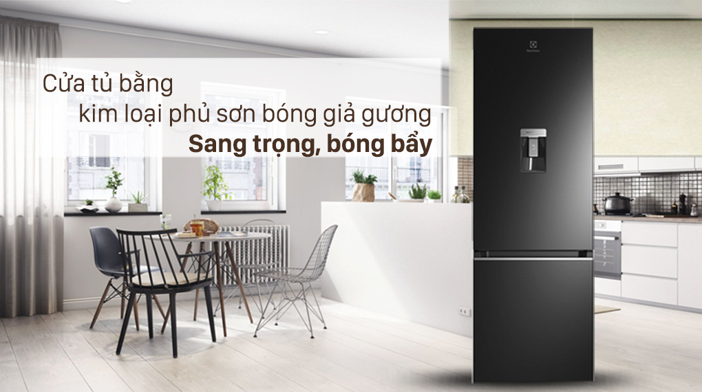 Tủ lạnh Electrolux Inverter 335 lít EBB3742K-H
