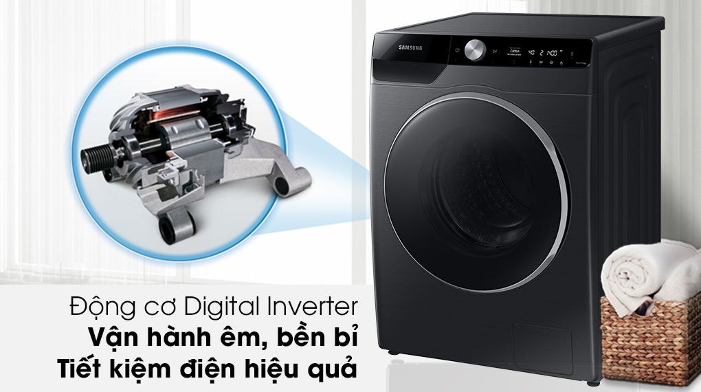 Máy giặt Samsung Inverter 10kg WW10TP44DSB Máy giặt Samsung Inverter 10kg WW10TP44DSB