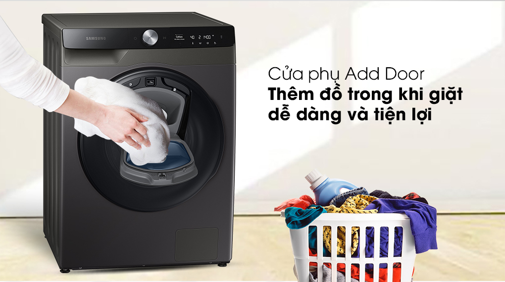 Máy giặt sấy Samsung Addwash Inverter 9.5kg WD95T754DBX Máy giặt sấy Samsung Addwash Inverter 9.5kg WD95T754DBX