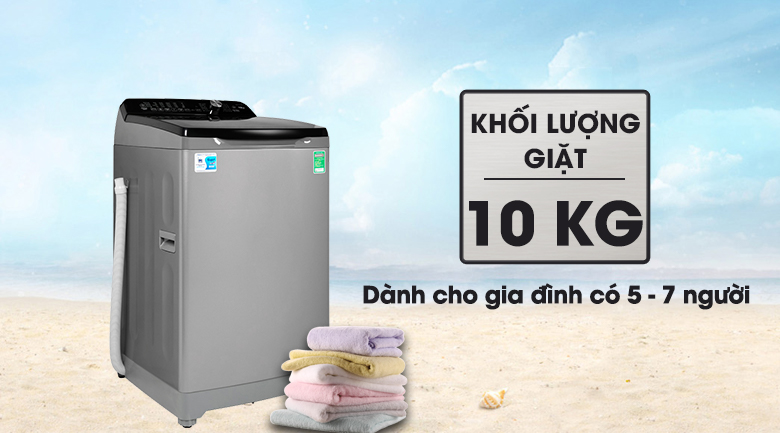 Máy giặt Aqua 10 Kg AQW-FR100ET S Máy giặt Aqua 10 Kg AQW-FR100ET S