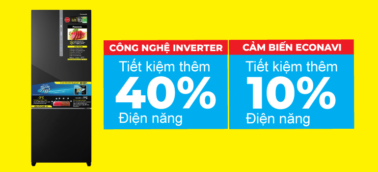 Tủ lạnh Panasonic Inverter 380 lít NR-BX421XGKV