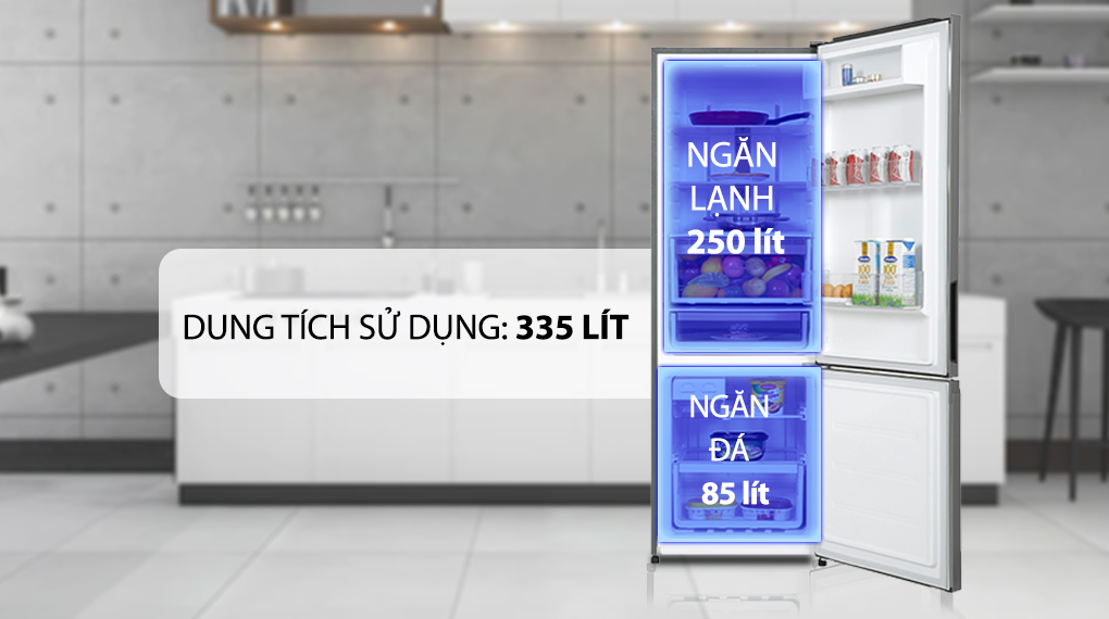 Tủ lạnh Electrolux Inverter 335 Lít EBB3702K-A Tủ lạnh Electrolux Inverter 335 Lít EBB3702K-A