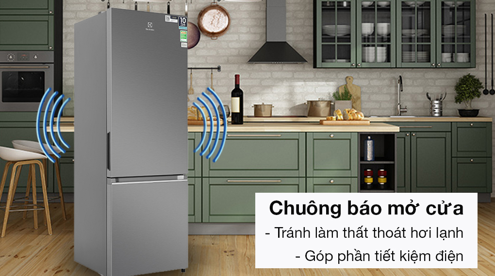 Tủ lạnh Electrolux Inverter 335 Lít EBB3702K-A Tủ lạnh Electrolux Inverter 335 Lít EBB3702K-A