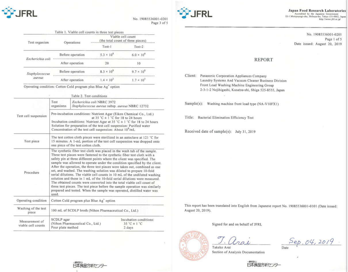 Máy giặt sấy Panasonic Inverter 10.5 kg NA-S056FR1BV