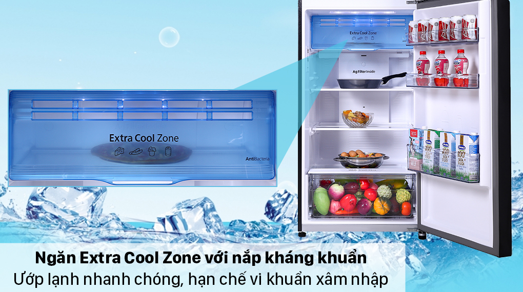 Tủ lạnh Panasonic Inverter 366 lít NR-TL381VGMV Tủ lạnh Panasonic Inverter 366 lít NR-TL381VGMV