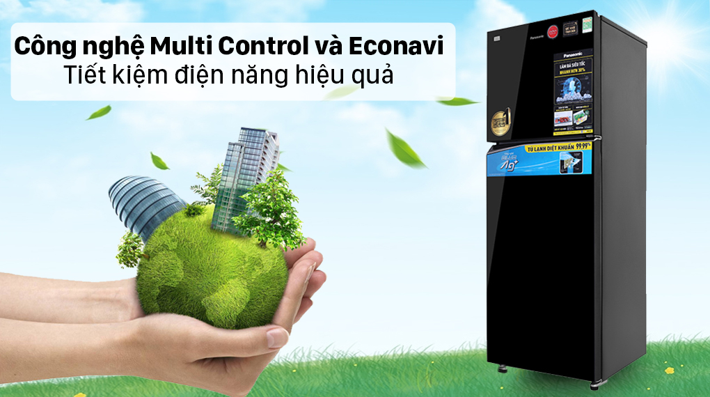Tủ lạnh Panasonic Inverter 366 lít NR-TL381VGMV Tủ lạnh Panasonic Inverter 366 lít NR-TL381VGMV