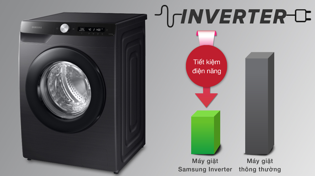 Máy giặt Samsung Inverter 13 kg WW13T504DAB