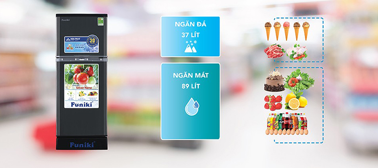 Tủ lạnh Funiki 126 lít FR-136ISU