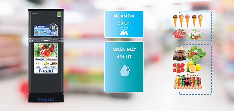 Tủ Lạnh Funiki Inverter 209 lít FR-216ISU