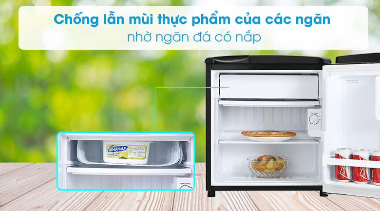 Tủ lạnh Aqua 50 lít AQR-D59FA(BS) Tủ lạnh Aqua 50 lít AQR-D59FA(BS)