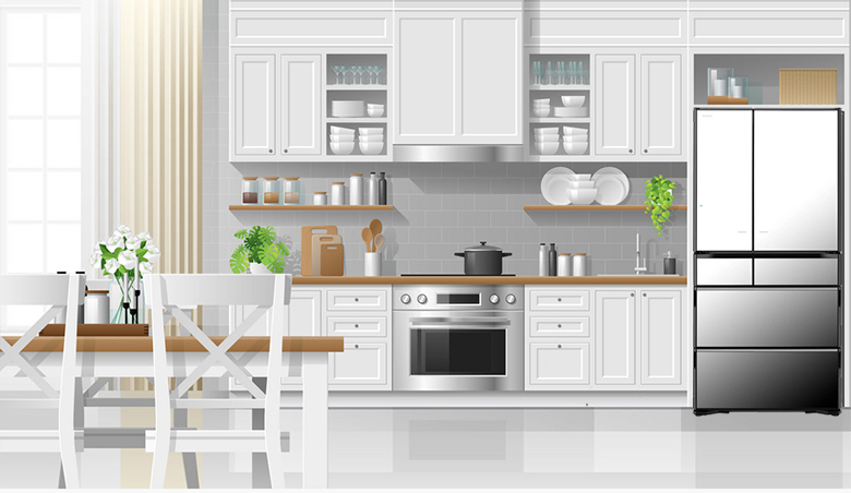 Tủ lạnh Hitachi Inverter 735 lít R-ZX740KV X