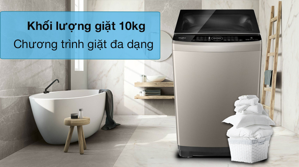 Máy giặt Whirlpool Inverter 10 kg VWIID1002FG Máy giặt Whirlpool Inverter 10 kg VWIID1002FG