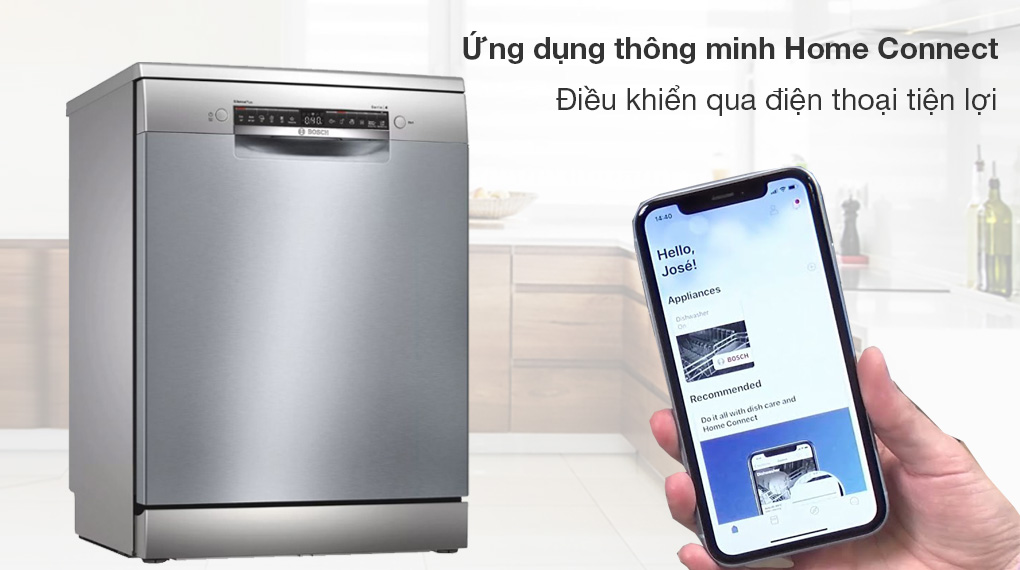 Máy rửa chén độc lập Bosch SMS4ECI14E