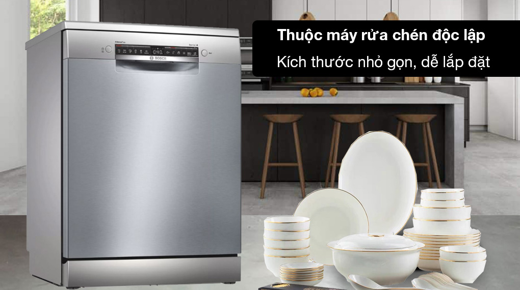 Máy rửa chén độc lập Bosch SMS4EVI14E