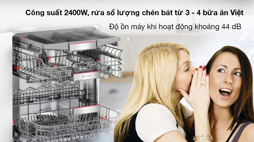 Máy rửa chén độc lập Bosch SMS4EVI14E