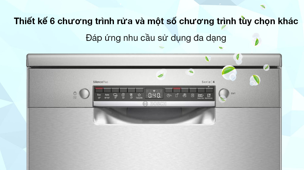 Máy rửa chén độc lập Bosch SMS4EVI14E