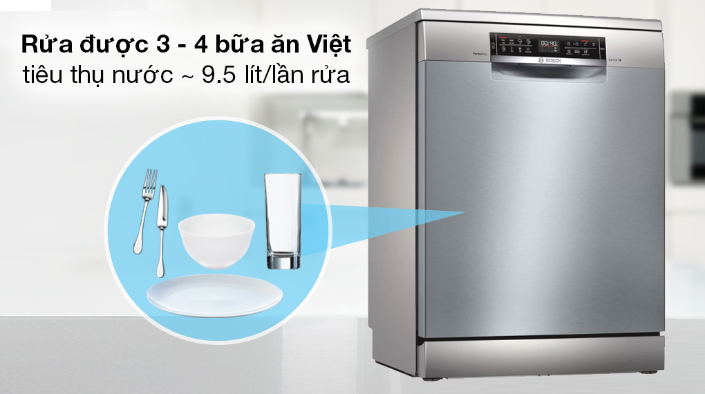 Máy rửa chén độc lập Bosch SMS6ZCI49E