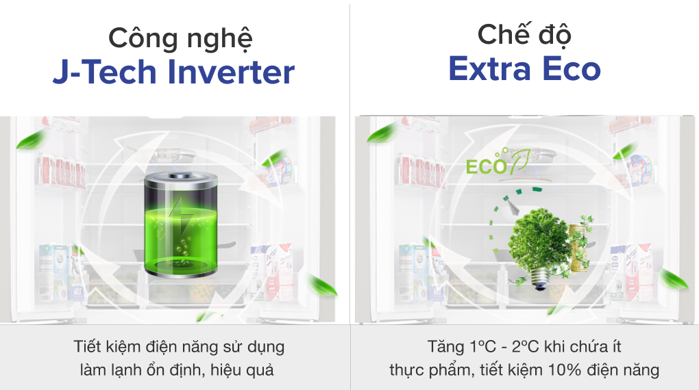 Tủ lạnh Sharp Inverter 401 lít SJ-FXP480VG-CH