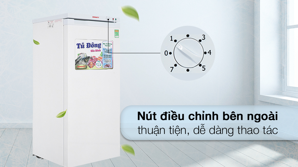 Tủ đông Sanaky 150 lít VH-180VD