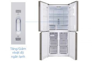 Tu Lanh Sharp Inverter 401 Lit Sj Fxp480vg Ch