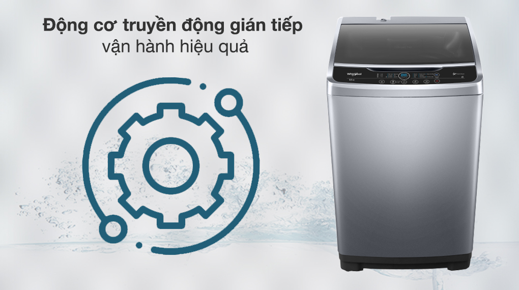 Máy giặt Whirlpool 8.5 kg VWVC8502FS