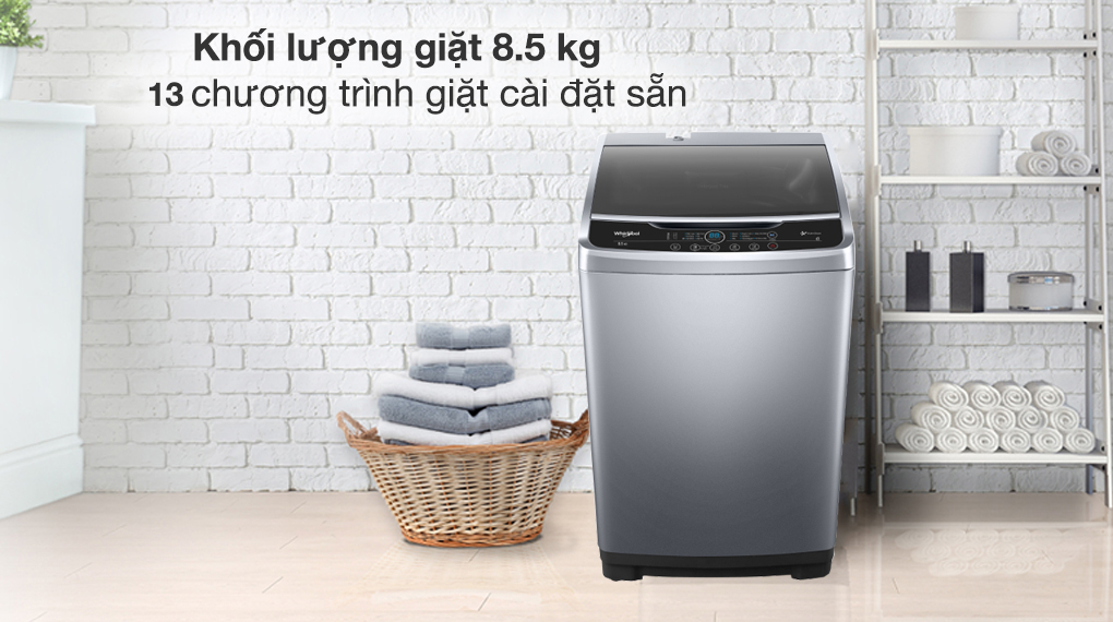 Máy giặt Whirlpool 8.5 kg VWVC8502FS