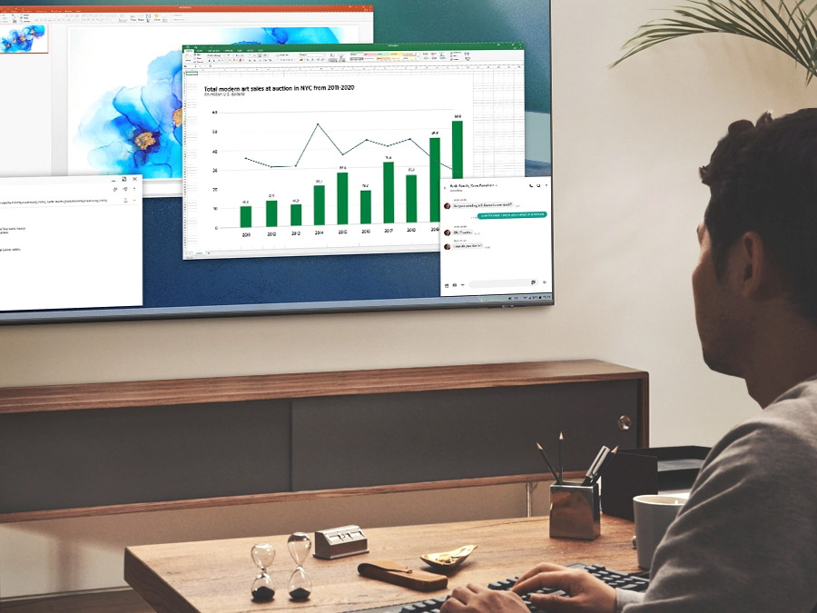 Smart Tivi QLED 4K 50 inch Samsung QA50Q60BA