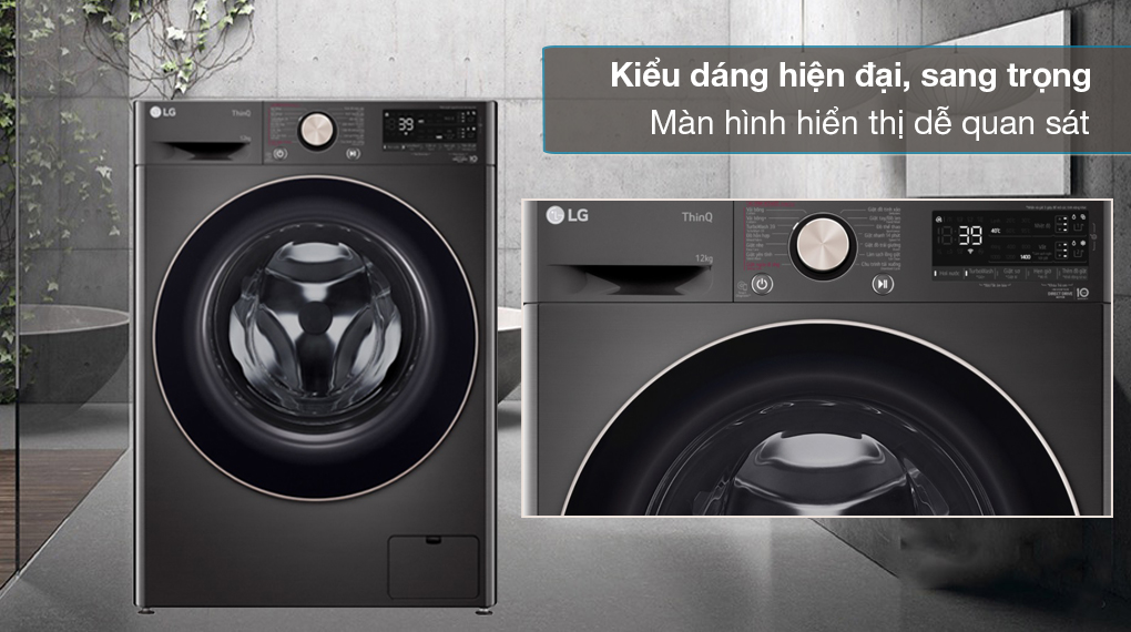Máy giặt LG Inverter 12 kg FV1412S3BA
