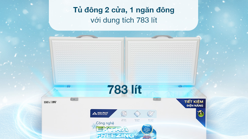 Tủ đông Hòa Phát 783 lít HPF AD6783